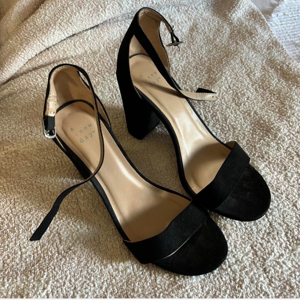 Black heels